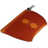Burnished Gold Argyle Golf Tee Bag by BeeJo