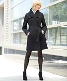 DKNY - DKNY Double-Breasted Belted Trench Coat