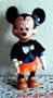 Vintage Dakin Mickey Mouse Figure Doll 1970