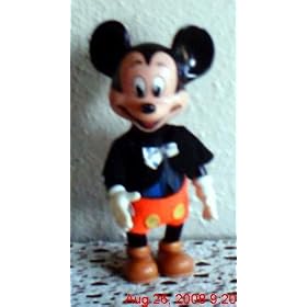 Vintage Dakin Mickey Mouse Figure Doll 1970