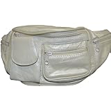 LeatherBoss Red Fanny Pack with Cell Phone Holder - Red - 13.3/4" x 6"