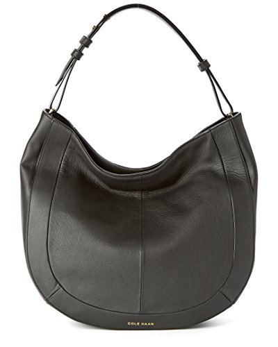 Cole Haan Cameron Leather Hobo Bag, Black