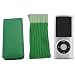 4G Green Flip Case + Green Sock & Ice Box Cover for the New Apple iPod nano 4th Generation 8GB & 16GB + Neck Strap