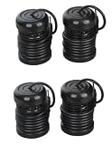 Four (4) Black Arrays for Ionic Detox Foot Baths
