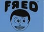 Fred (Youtube) "FRED" Blue Logo Refrigerator Magnet