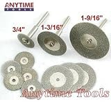 Buy Anytime Tools 11 INDUSTRIAL DIAMOND CUT-OFF WHEELS GLASS ROCK LAPIDARY DISC SAW... by AnytimeTools