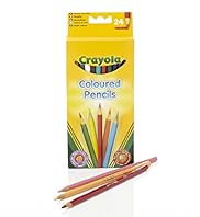 24 Crayola Coloured Pencils