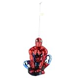 Spiderman Blown Glass Ornament