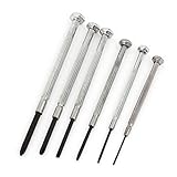 uxcell　スクリュードライバーセット　ねじ回しセット　リペアツール　スロット、フィリップスヘッド　6個