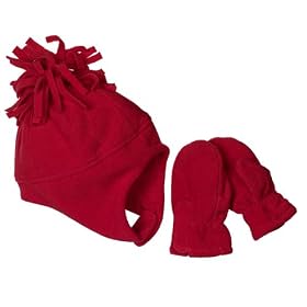 Toddler Boys' Circo® Fleece Hat/Mittens Set - Red