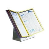 Tarifold Desktop Reference Starter Set with Ten Display Pockets, 20 Sheet Capacity (D291)