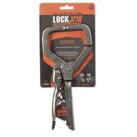 LockJaw Self-Adjusting Locking C-Clamp - 7 in. by Lockjaw