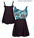 It Figures! Slender Thighs Collection Batik Lace Swimdress Swimsuit $98 Misses Thru Plus Sizes