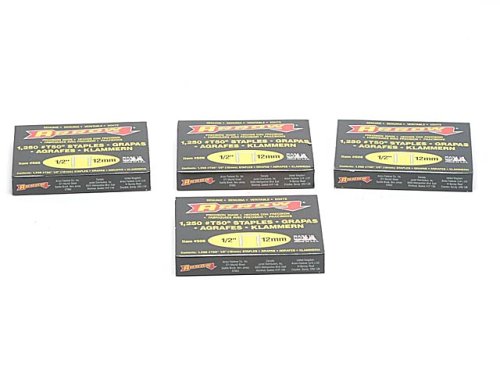 Tools: Arrow Fastener 508 1/2 Inch T50 Staples  1,250 Pack 