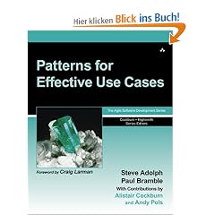 Patterns for Effective Use Cases (Agile Software Development)