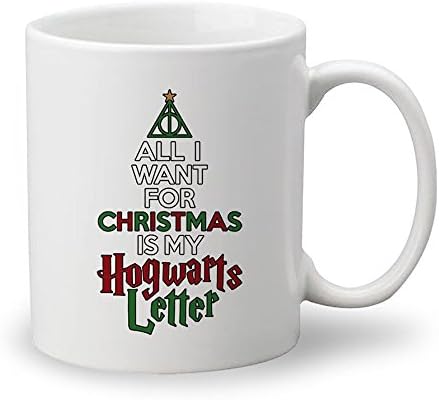 All I Want For Christmas Is My Hogwarts Letter Custom Mug