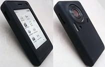 EMARTBUY LG VIEWTY KU 990 SILICON SKIN COVER/CASE PROTECTIVE RUBBER BLACK