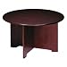 Lorell Round Table, 48Diameter, 30H, Mahogany