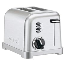 Cuisinart CPT-160 Metal Classic 2-Slice Toaster, Brushed Stainless