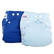 FUZZIBUNZ Reusable Diapers in Blue- Medium