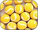 Chocolate Sports Balls Tennis Balls [5LB Box]