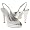 Y Silver Metallic Snake
