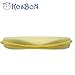 KSB 9 Inches Yellow Soft Memory Foam Baby Pillow Head Positioner Neck Support,Prevent Flat Head Syndrome For 3 Months To 1 Year Old Infant (Apple Shape,Includes Pillow Case)
