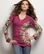 Ed Hardy Mermaid V-Neck Pullover Hoodie