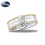 Disney Spinning Ring: Some Days Look Better Upside Down by The Bradford Exchange