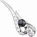 14Kt Yellow Gold Fashionable Black Pearl Brooch