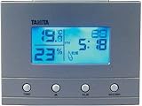 TANITA デジタル温湿度計 グレイ TT-531-GYの画像