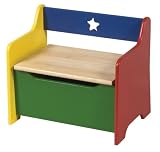 Product details for Guidecraft Moon & Stars Toy Bench G98047