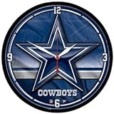 Dallas Cowboys NFL Round Wall Clock by Wincraft