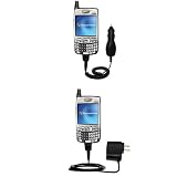 Essential Kit for the Sprint Palm Treo 700wx - includes Car and Wall Charger with Rapid Charge Technology - Gomadic Brand w/ TipExchange Technology
