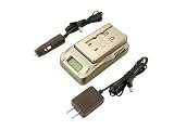 Hi-Capacity Digital Camera Battery Charger for JVC GC-QX3 & QX5 (BN-V37U)