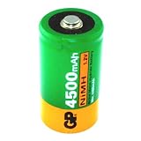 Rechargeable NiMH 'D' Size Battery - '4500 mAh' with No Memory Effect!
