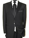 ~Limited Tuxedo New Arrival~new Romeo Italian 1 Button Men Tuxedo Suits Super 120's~highest Quality & Fit At Lowest Price~black