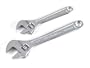 Olympia Tools 01-072 2-Piece Adjustable Wrench Set: 6-inch & 8-inch