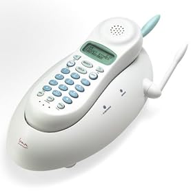 Michael Graves 2.5 GHz Cordless Phone w/ Caller ID (MODEL No. #2423) *Winter White*