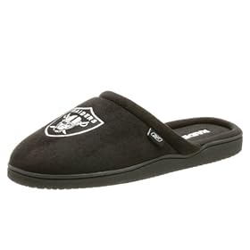 Reebok Men's Oakland Raiders NFL Slippers