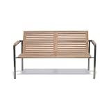 Teak Edelstahl Bank Centauri, 150 cm