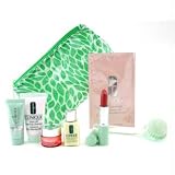 CLINIQUE by Clinique Travel Set: DDML + All About Eye Rich + Super City Block SPF40 + Foam Cleanser + Mask + Lipstick--7pcs+1bag