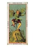 The Devil, Tarot Card from the Grand Etteilla Art Giclee Poster Print by Alliette, 18x24