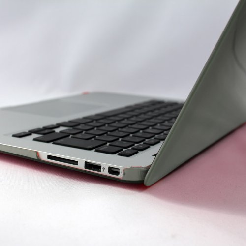 MacBook Air 13.3インチ用 8colors シェルケース(ブラッククリア)