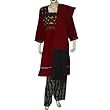Salwar Kameez Kurti Cotton Embroidered Dress Size S (slk421)