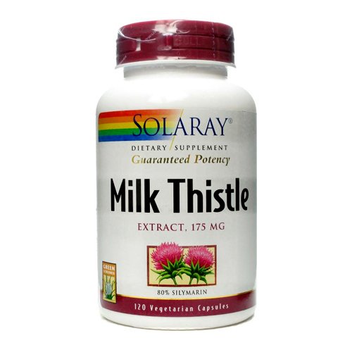 Solaray - Milk Thistle Extract, 175 mg, 120 capsules Solaray - Milk Thistle Extract, 175 mg, 120 capsules
