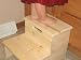 Bathroom Step Stool
Unfinished Children's Step Stool-made in USA