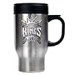 Sacramento Kings NBA Stainless Steel Travel Mug - Primary Logo Sacramento Kings NBA Stainless Steel Travel Mug - Primary Logo