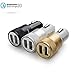 [Qualcomm Certified]runshionTM Quick ChargeTM 2.0 Powerall 18w USB Car Charger Adapter for Samsung Galaxy S6/s6 Edge and More(2.4a for Android,2a for Apple)-Gold
