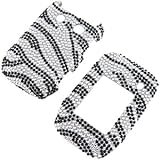 Rhinestones Protector Case for BlackBerry Style 9670, Zebra Stripes Full Di ....